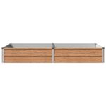 vidaXL Vyvýšený záhon Drevo hnedé 160 x 80 x 24 cm – Obrázok 3