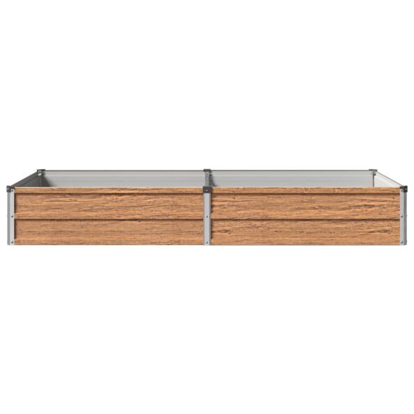 vidaXL Vyvýšený záhon Drevo hnedé 160 x 80 x 24 cm – Obrázok 3