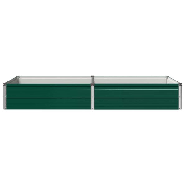 vidaXL Vyvýšený záhon Zelená 160 x 80 x 24 cm studené valcované oceľ – Obrázok 3