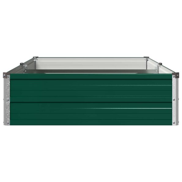 vidaXL Vyvýšený záhon Zelená 160 x 80 x 24 cm studené valcované oceľ – Obrázok 4