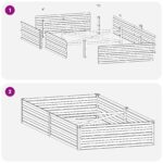 vidaXL Vyvýšený záhon Sivá 160 x 80 x 24 cm studené valcovaná oceľ – Obrázok 8