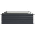 vidaXL Vyvýšený záhon Antracitová 160 x 80 x 24 cm – Obrázok 4