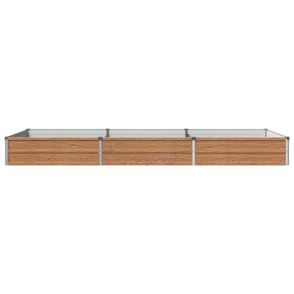 vidaXL Vyvýšený záhon Drevo hnedé 240 x 80 x 24 cm – Obrázok 3