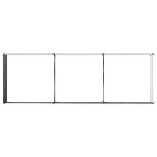 vidaXL Vyvýšený záhon Čierna 240 x 80 x 24 cm studené valcovaná oceľ – Obrázok 5