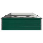 vidaXL Vyvýšený záhon Zelená 240 x 80 x 24 cm studené valcované oceľ – Obrázok 4