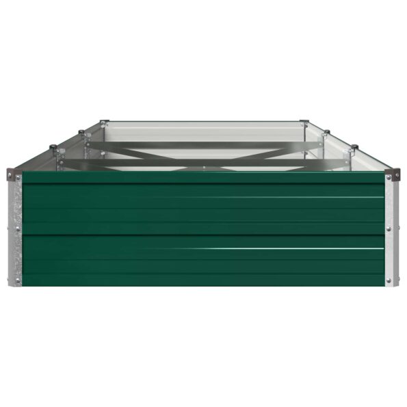 vidaXL Vyvýšený záhon Zelená 240 x 80 x 24 cm studené valcované oceľ – Obrázok 4