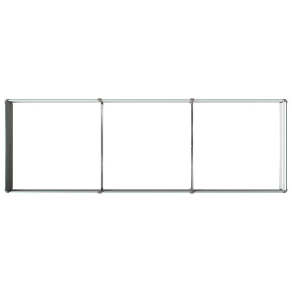 vidaXL Vyvýšený záhon Zelená 240 x 80 x 24 cm studené valcované oceľ – Obrázok 5