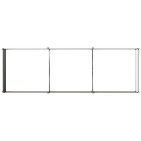 vidaXL Vyvýšený záhon Hnedá 240 x 80 x 24 cm studené valcovaná oceľ – Obrázok 5