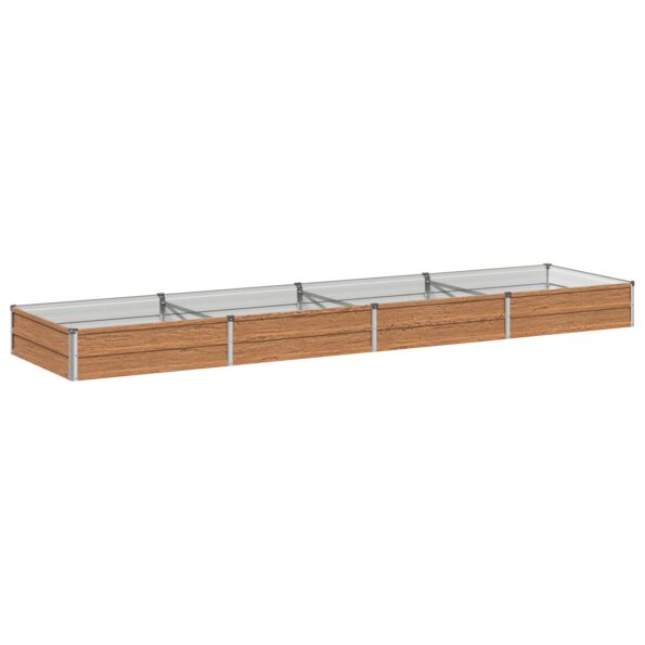 vidaXL Vyvýšený záhon Drevo hnedé 320 x 80 x 24 cm – Obrázok 2