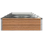 vidaXL Vyvýšený záhon Drevo hnedé 320 x 80 x 24 cm – Obrázok 4