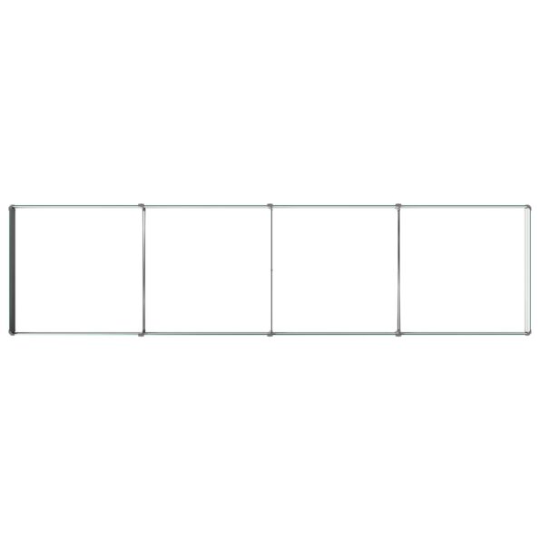 vidaXL Vyvýšený záhon Zelená 320 x 80 x 24 cm studené valcované oceľ – Obrázok 5