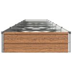 vidaXL Vyvýšený záhon Drevo hnedé 480 x 80 x 24 cm – Obrázok 4