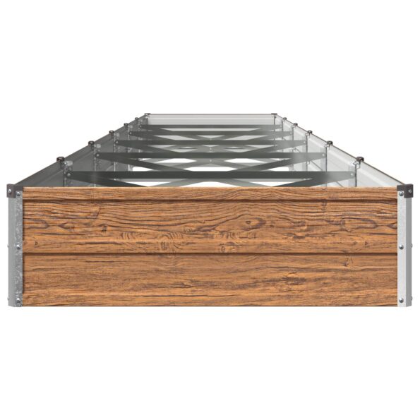 vidaXL Vyvýšený záhon Drevo hnedé 480 x 80 x 24 cm – Obrázok 4