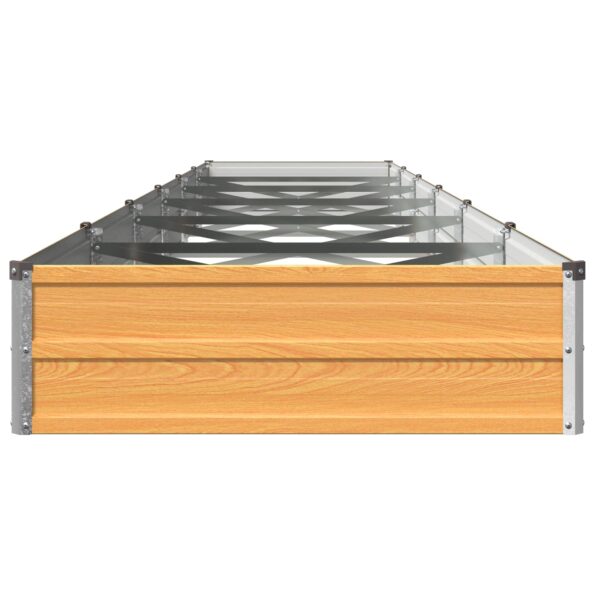 vidaXL Vyvýšený záhon Prírodná 480 x 80 x 24 cm studené valcovaná oceľ – Obrázok 4