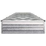 vidaXL Vyvýšený záhon Strieborná 480 x 80 x 24 cm pozinkované – Obrázok 4