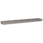 vidaXL Vyvýšený záhon Hrdzavý 480 x 80 x 24 cm corton – Obrázok 2