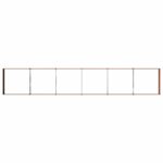 vidaXL Vyvýšený záhon Hrdzavý 480 x 80 x 24 cm corton – Obrázok 5