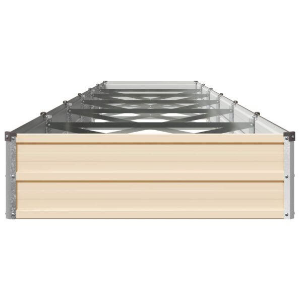 vidaXL Vyvýšený záhon Slonovinová 480 x 80 x 24 cm – Obrázok 4
