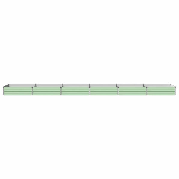 vidaXL Vyvýšený záhon Pastelovo zelená 480 x 80 x 24 cm – Obrázok 3