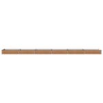 vidaXL Vyvýšený záhon Drevo hnedé 600 x 80 x 24 cm – Obrázok 2