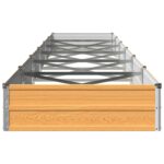 vidaXL Vyvýšený záhon Prírodná 600 x 80 x 24 cm studené valcovaná oceľ – Obrázok 3
