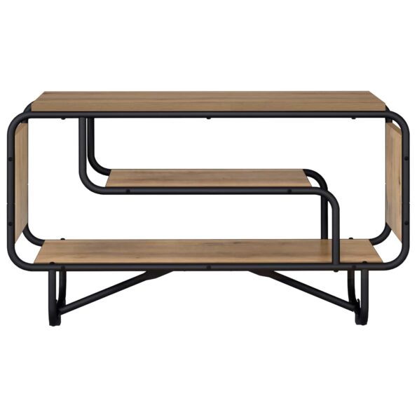 vidaXL TV stolík 80 x 36 x 45 cm Dub artisan Kompozitné drevo – Obrázok 2