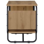 vidaXL TV stolík 98 x 36 x 45 cm Dub artisan Kompozitné drevo – Obrázok 3