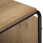 vidaXL TV stolík 98 x 36 x 45 cm Dub artisan Kompozitné drevo – Obrázok 4