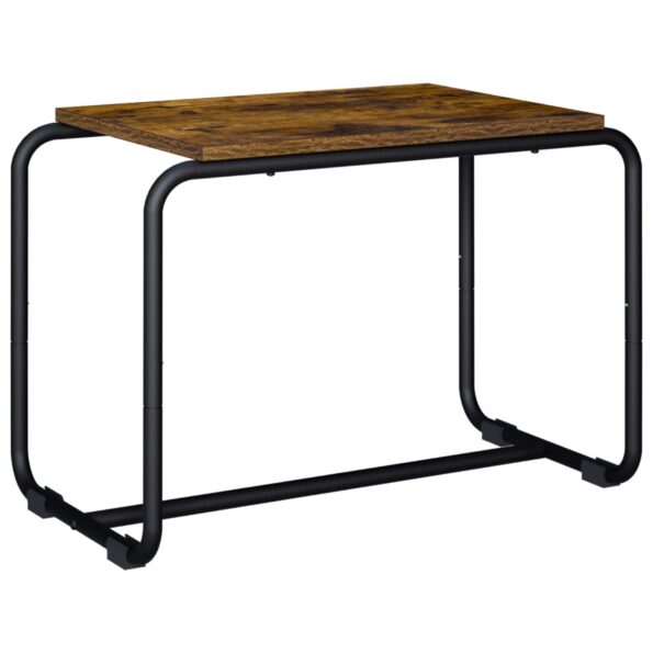 vidaXL TV stolík 60 x 35,5 x 42 cm Dymový dub Kompozitné drevo – Obrázok 2