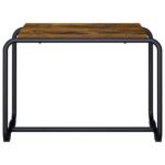vidaXL TV stolík 60 x 35,5 x 42 cm Dymový dub Kompozitné drevo – Obrázok 3