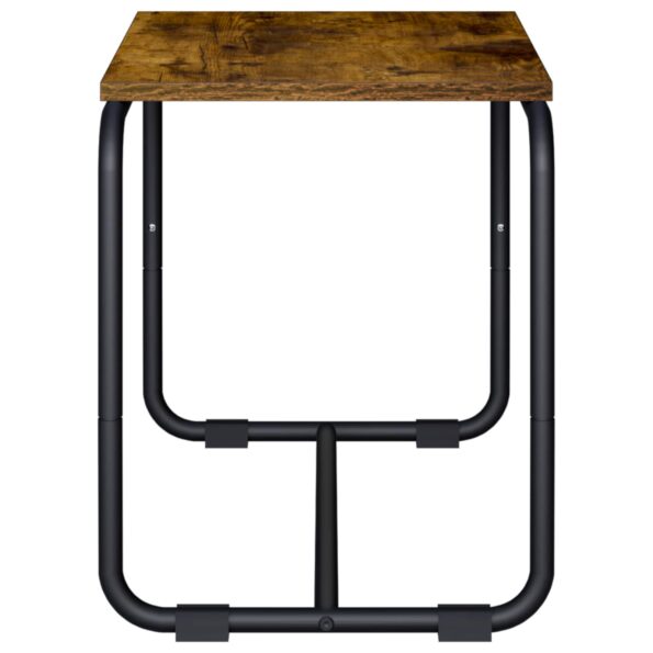 vidaXL TV stolík 60 x 35,5 x 42 cm Dymový dub Kompozitné drevo – Obrázok 4
