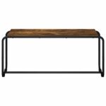 vidaXL TV stolík 98 x 35,5 x 42 cm Dymový dub Kompozitné drevo – Obrázok 3