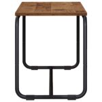 vidaXL TV stolík 98 x 35,5 x 42 cm Staré drevo Kompozitné drevo – Obrázok 4