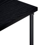 vidaXL TV stolík 100 x 40 x 50 cm Čierny dub Spracované drevo – Obrázok 5