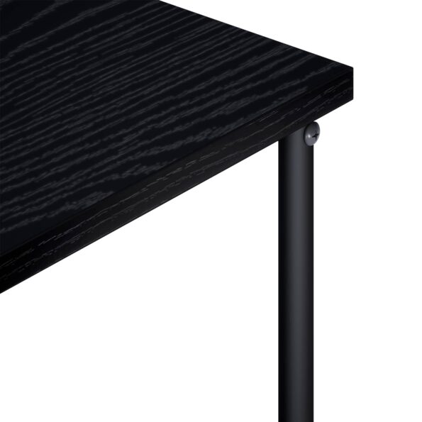 vidaXL TV stolík 100 x 40 x 50 cm Čierny dub Spracované drevo – Obrázok 5