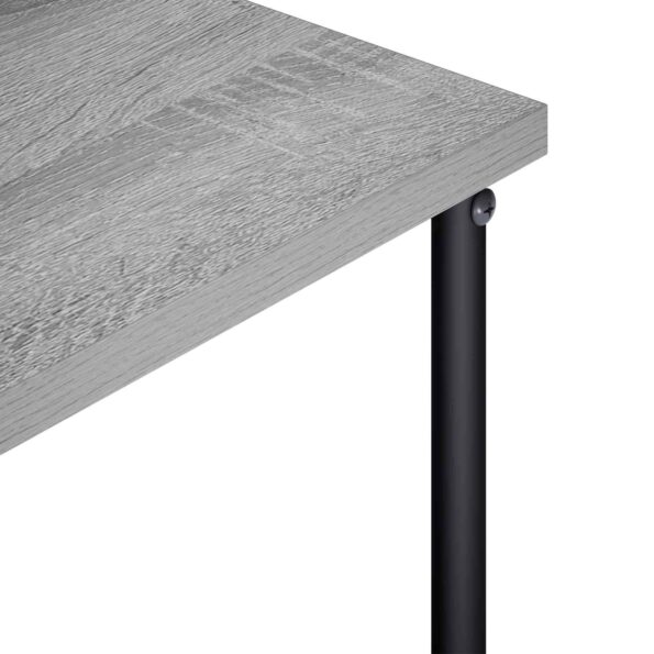 vidaXL TV stolík 100 x 40 x 50 cm Sivý Sonoma Spracované drevo – Obrázok 5