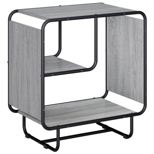 vidaXL Príborník Sivý Sonoma 60 x 37,5 x 64,5 cm spracované drevo – Obrázok 2
