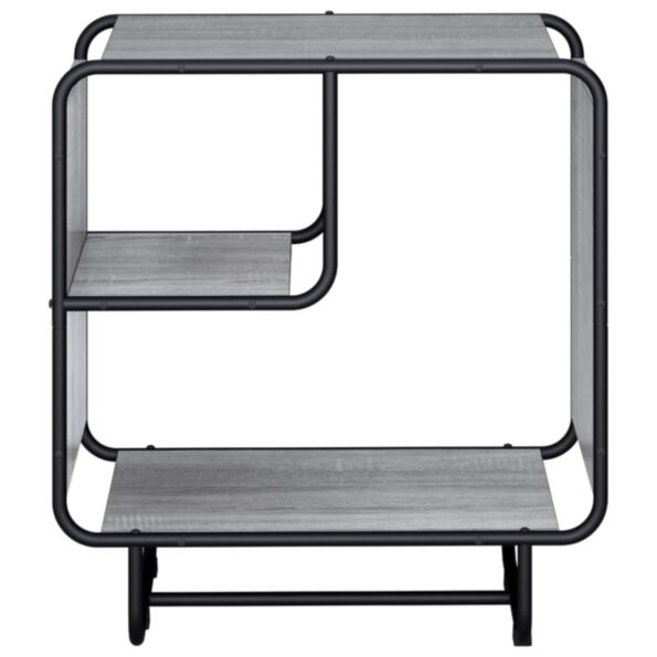 vidaXL Príborník Sivý Sonoma 60 x 37,5 x 64,5 cm spracované drevo – Obrázok 3
