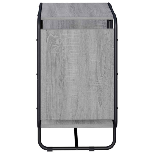 vidaXL Príborník Sivý Sonoma 60 x 37,5 x 64,5 cm spracované drevo – Obrázok 4