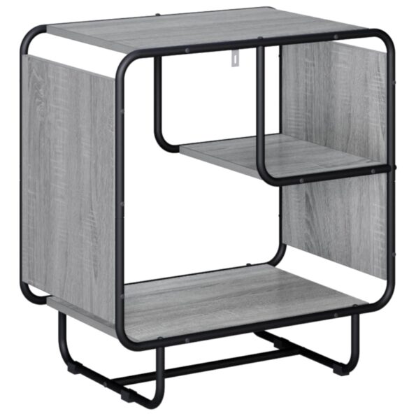 vidaXL Príborník Sivý Sonoma 60 x 37,5 x 64,5 cm spracované drevo – Obrázok 5