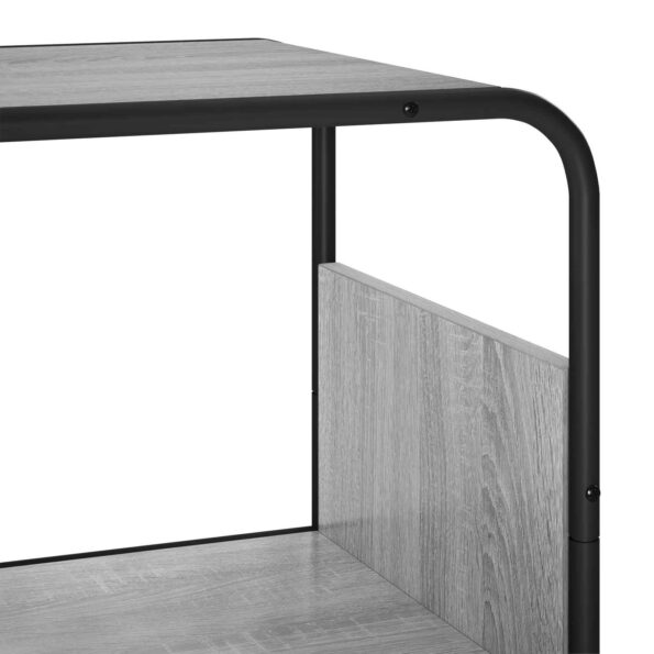 vidaXL vysoká komoda Sivý Sonoma 80 x 37.5 x 144 cm Kompozitné drevo – Obrázok 5