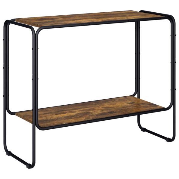 vidaXL Príborník Dymový dub 93,5 x 38 x 75 cm Spracované drevo – Obrázok 2