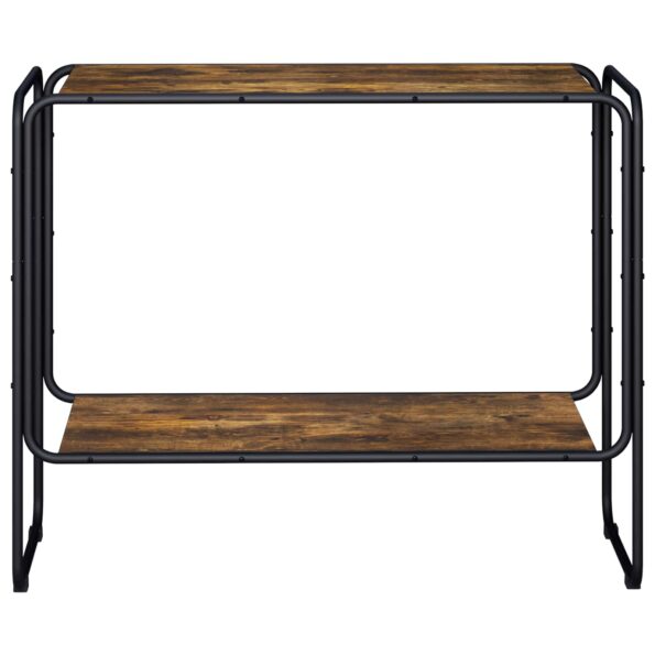 vidaXL Príborník Dymový dub 93,5 x 38 x 75 cm Spracované drevo – Obrázok 3