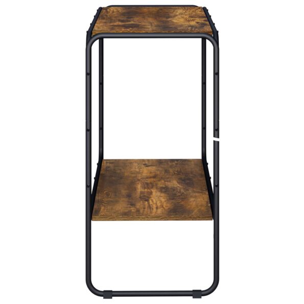 vidaXL Príborník Dymový dub 93,5 x 38 x 75 cm Spracované drevo – Obrázok 4