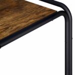 vidaXL Príborník Dymový dub 93,5 x 38 x 75 cm Spracované drevo – Obrázok 5