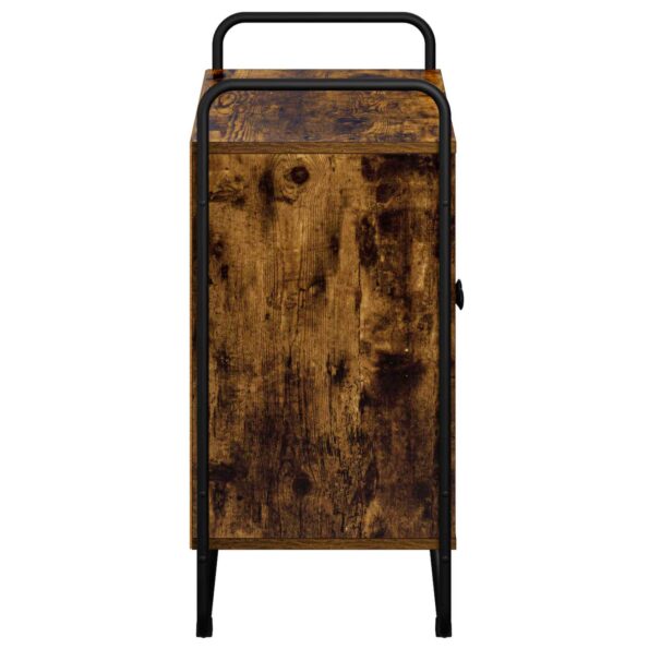 vidaXL Príborník Dymový dub 68 x 35 x 75 cm Kompozitné drevo – Obrázok 5