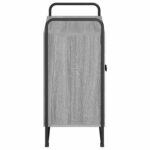 vidaXL Príborník Sivý Sonoma 68 x 35 x 75 cm Kompozitné drevo – Obrázok 5