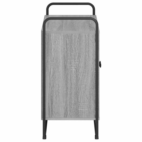 vidaXL Príborník Sivý Sonoma 68 x 35 x 75 cm Kompozitné drevo – Obrázok 5