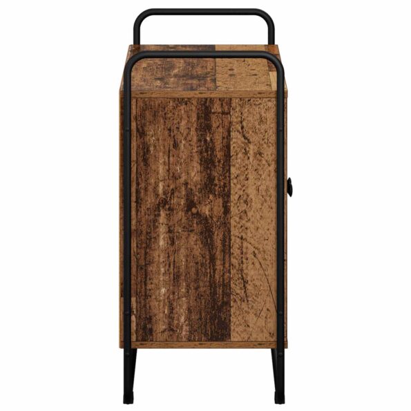vidaXL Príborník Staré drevo 68 x 35 x 75 cm Kompozitné drevo – Obrázok 5