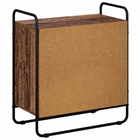 vidaXL Príborník Staré drevo 68 x 35 x 75 cm Kompozitné drevo – Obrázok 6